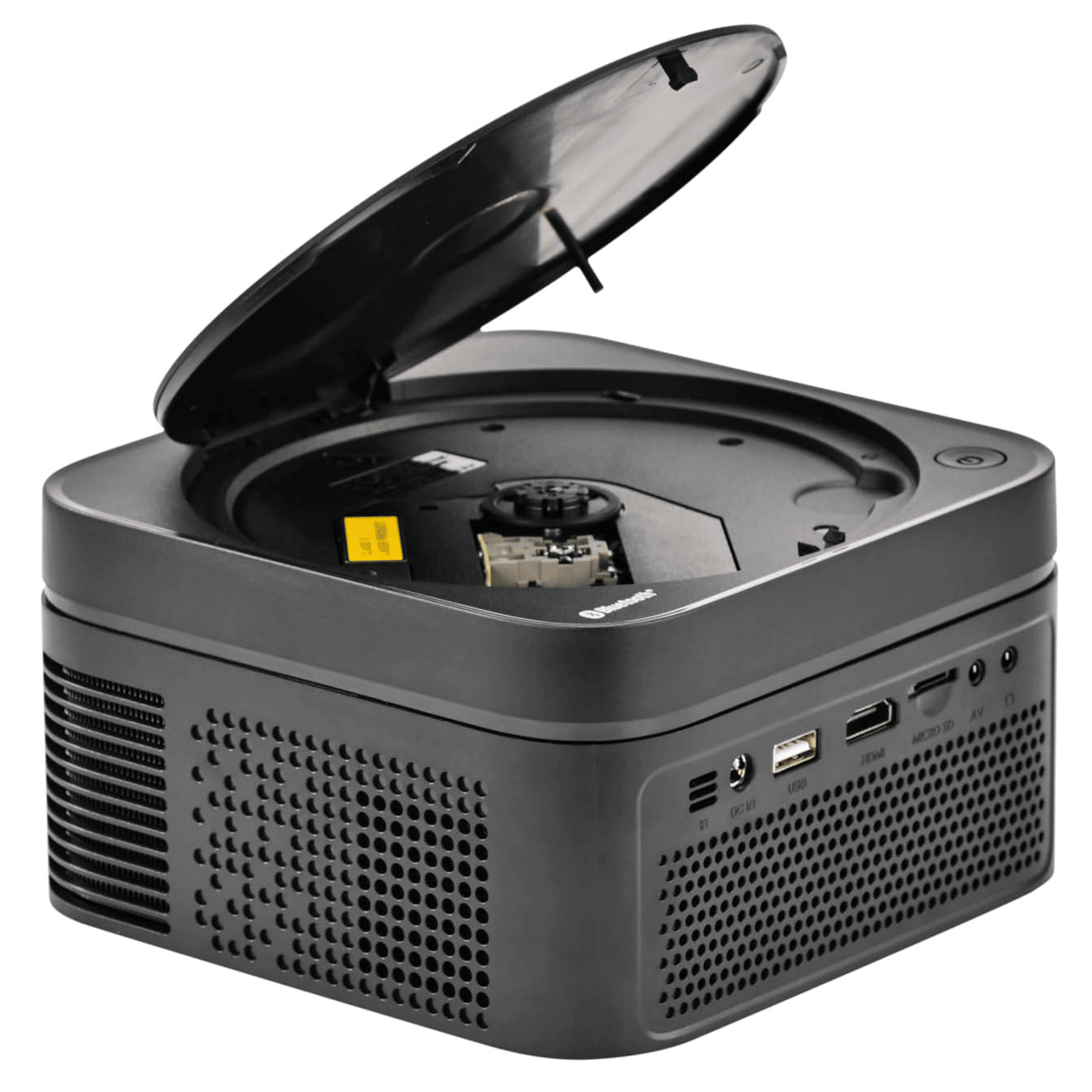 120" Home Theater LCD Projector with Built-In DVD Player