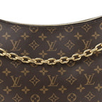 Reverse Monogram Loop Hobo