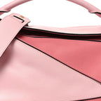 Calfskin Large Puzzle Bag Soft Pink