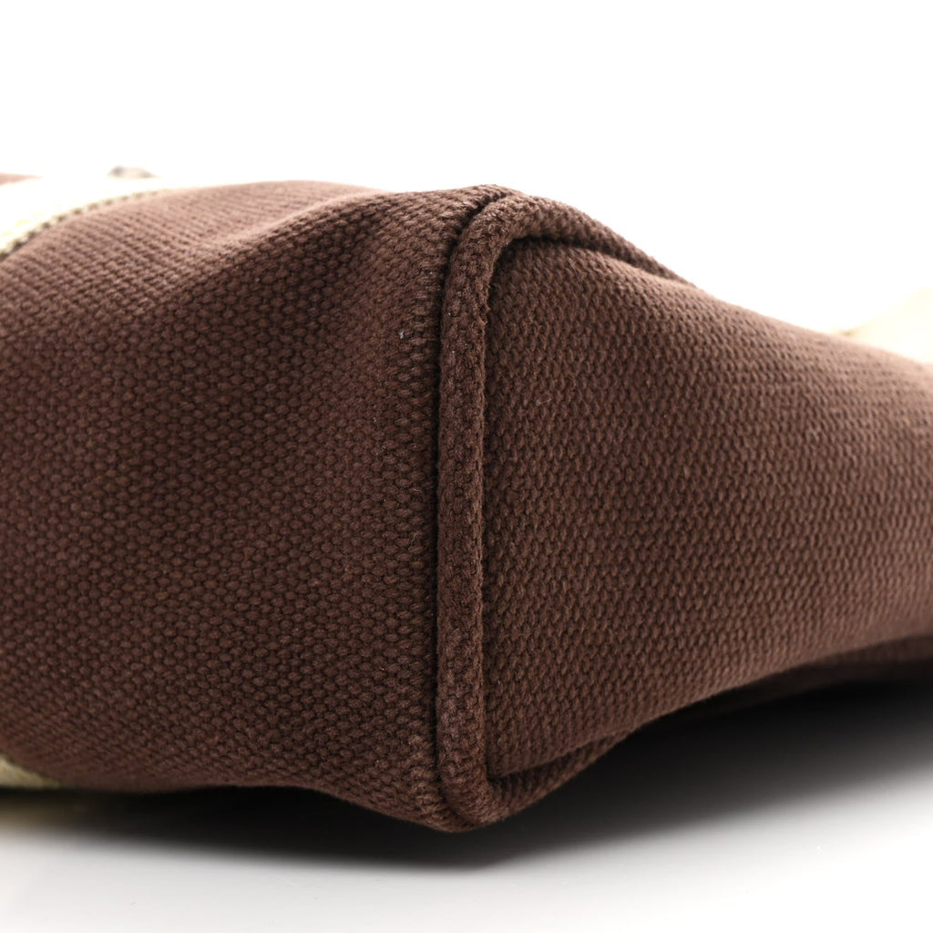 Toile Antigua Cabas GM Tote  Brown