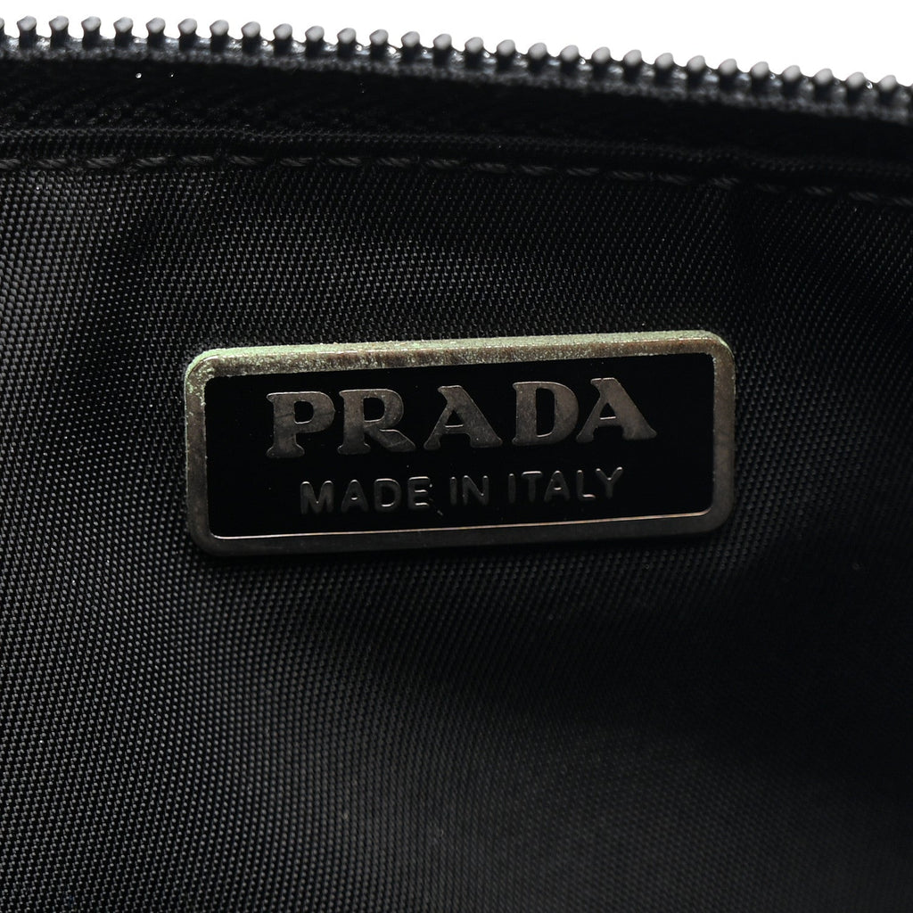 Tessuto Nylon Pochette Bag Black