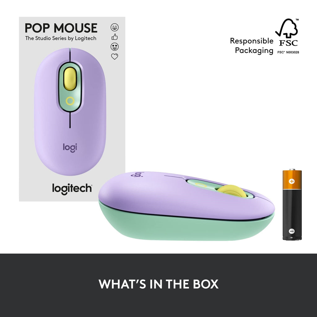 Logitech POP Wireless Mouse with