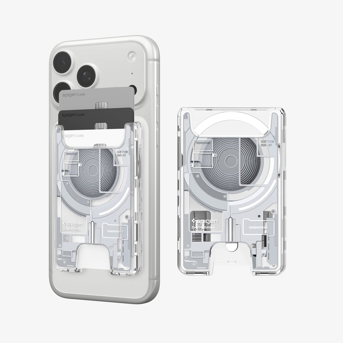 MagSafe Card Holder Ultra Hybrid Zero One V2 (Mag Fit)
