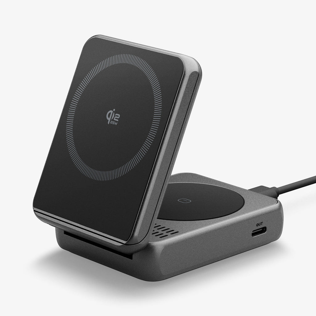 2-in-1 Magnetic Qi2.2 Wireless Charger | EF302MOQ (Mag Fit)