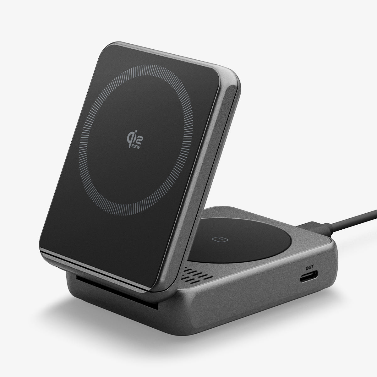 2-in-1 Magnetic Qi2.2 Wireless Charger | EF302MOQ (Mag Fit)