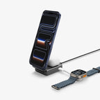 2-in-1 Magnetic Qi2.2 Wireless Charger | EF302MOQ (Mag Fit)