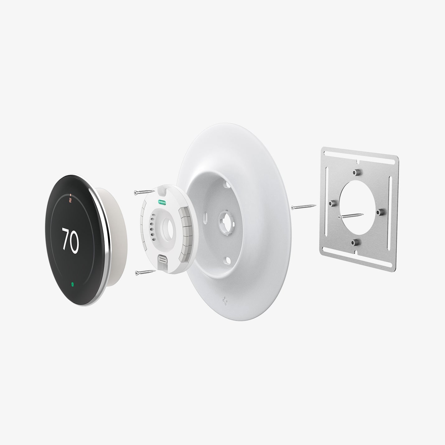 Google Nest Learning Thermostat 4th Gen Wall Plate