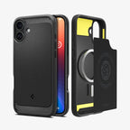 iPhone 16 Series - Rugged Armor (Mag Fit)