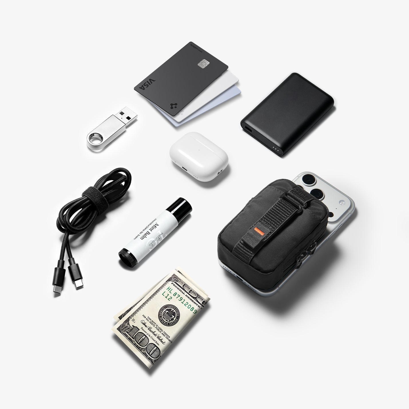 Portable Organizer Pouch Tintap Zip Mag Fit