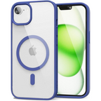 Entronix [Magnetic] Case Compatible with iPhone 16E - [Clear Back] Soft Matte Frame