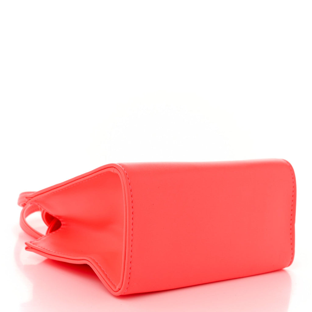 Vegan Leather Small Shopping Bag Hazard