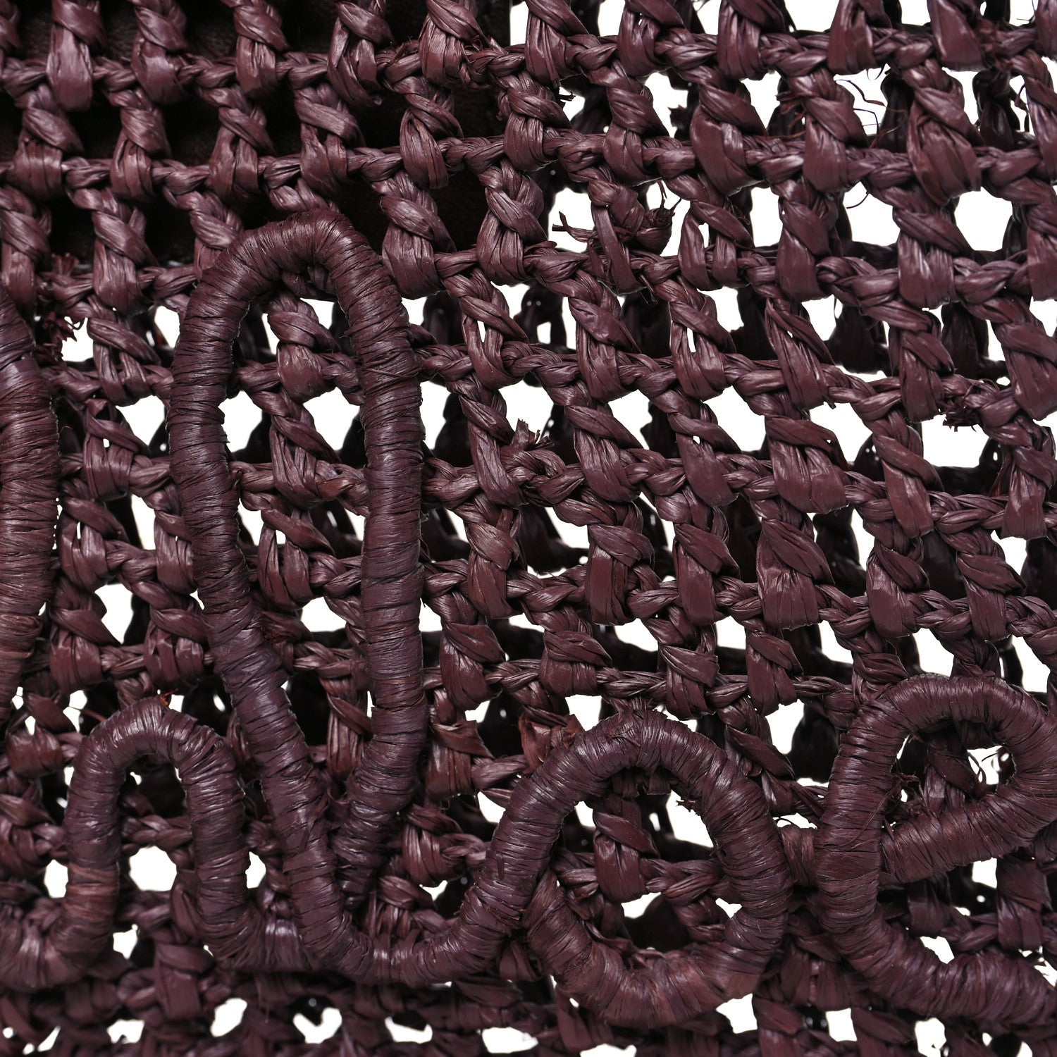 Raffia Small Summer Banana Tote Kohl Brown