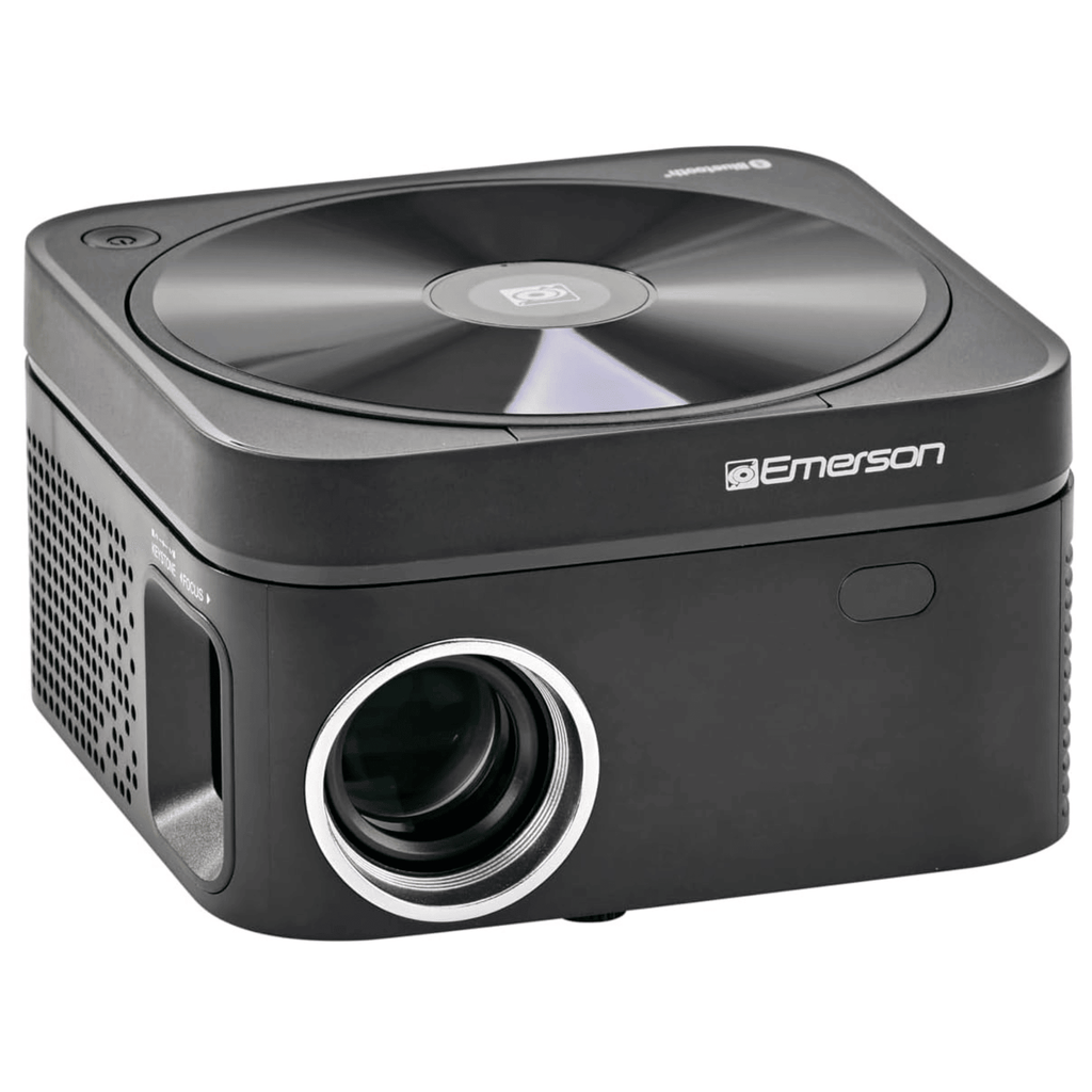 120" Home Theater LCD Projector Combo with Built-In DVD Player