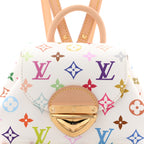 LV X TM Monogram Multicolor Venice Backpack White