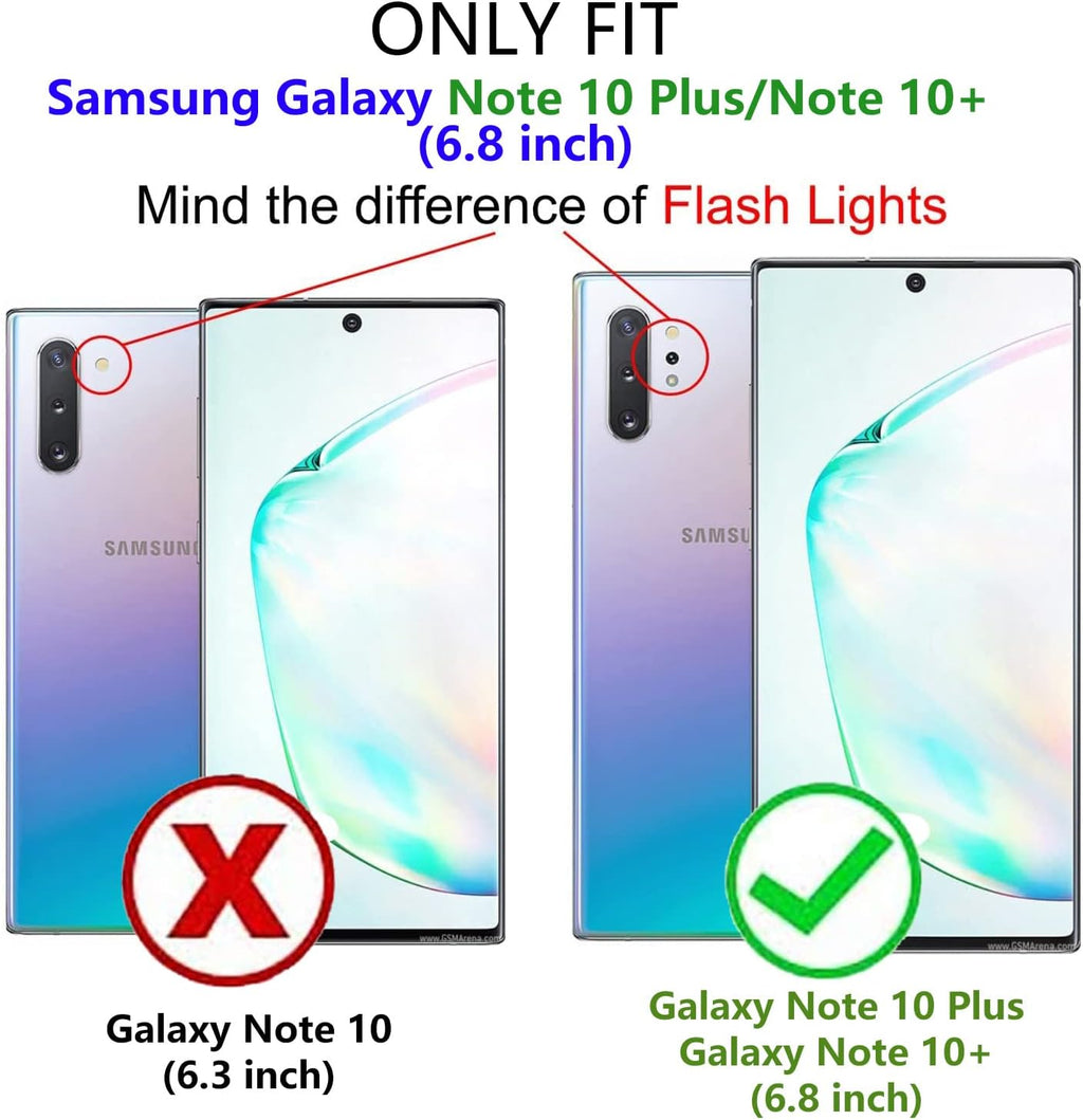 Entronix Case Compatible with Galaxy Note 10 Plus- Triple-Layer Heavy Duty Protection