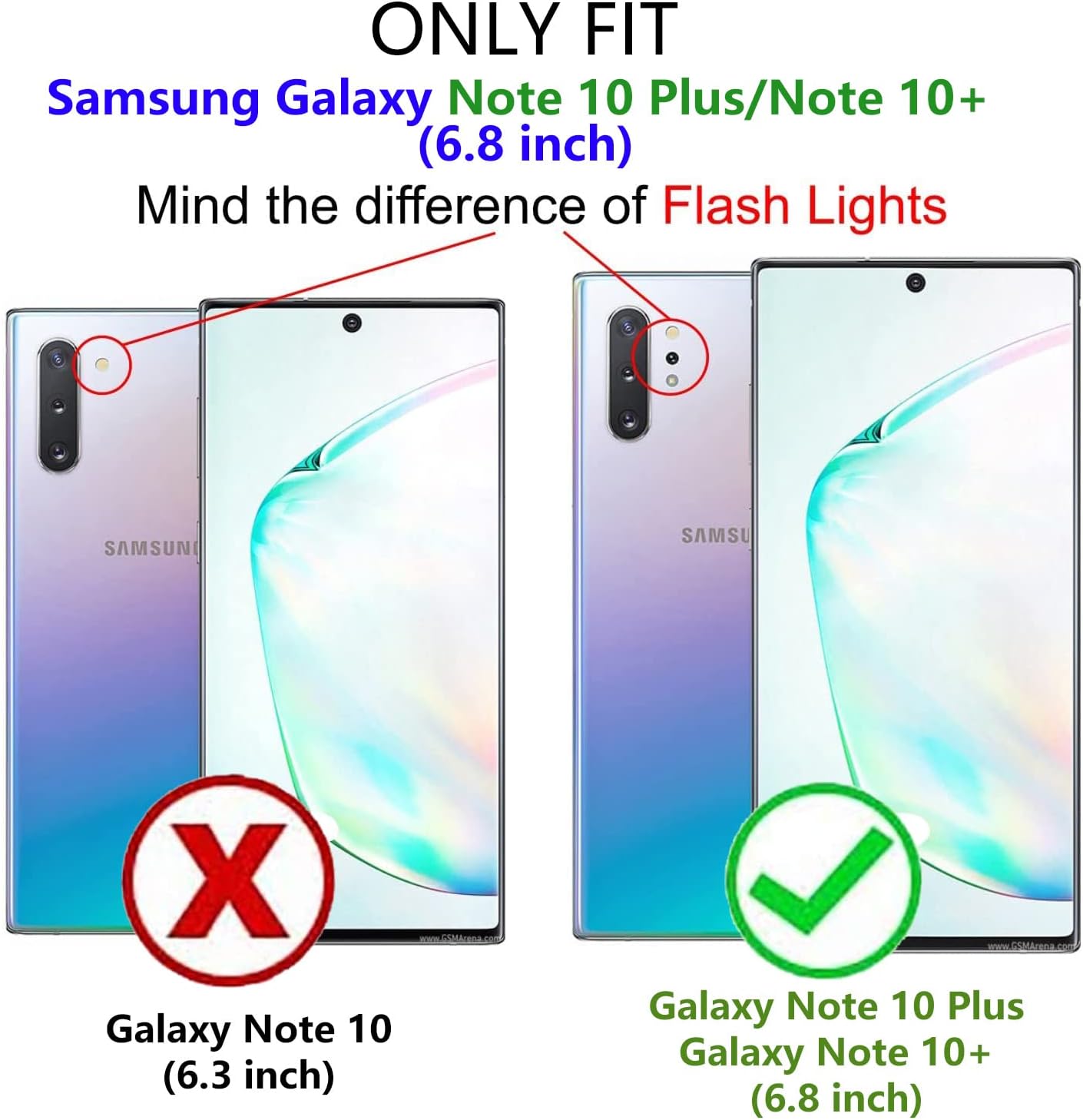 Entronix Case Compatible with Galaxy Note 10 Plus- Triple-Layer Heavy Duty Protection