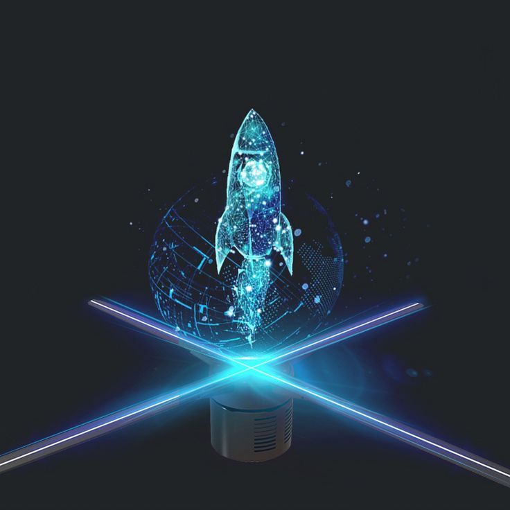 3D Hologram Projection Light - No Frame