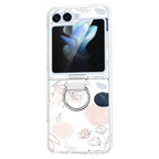 SAHARA - Inspire Series Floral Hard Shell Case with Ring  - Samsung Galaxy Z Flip6
