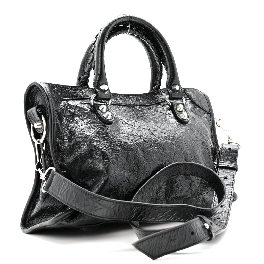 Agneau Arena Silver Hardware Small Le City Black