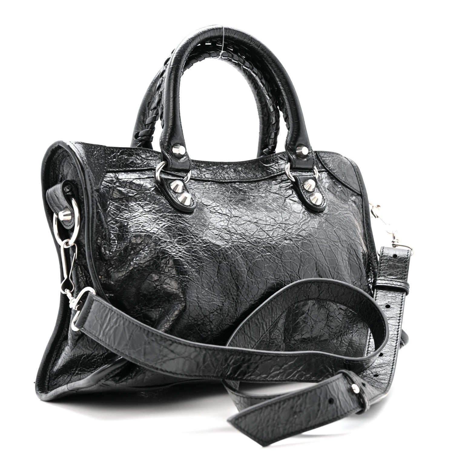 Agneau Arena Silver Hardware Small Le City Black