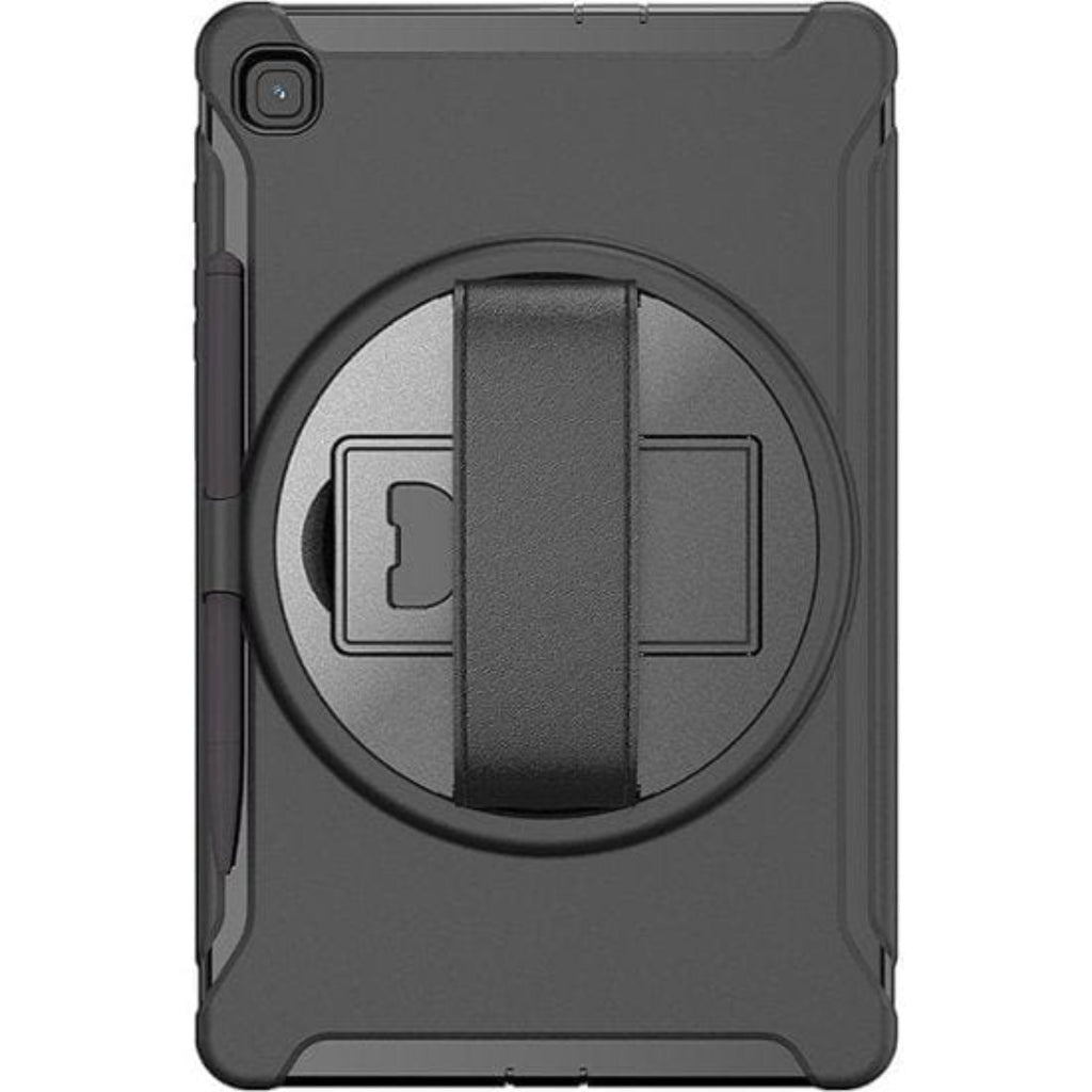 SAHARA - Protection Hand Strap Series Case for Samsung Galaxy Tab S6 Lite (2020-2024) - Black