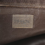 Alligator Shopping Tote Brown