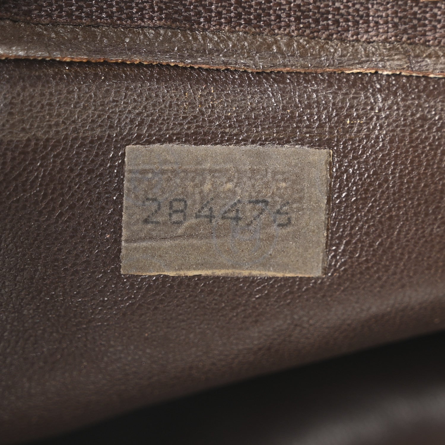 Alligator Shopping Tote Brown