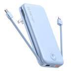 12000mAh Portable Power Bank with Built in Cables Mobile Phone Portable Charger Power Phone Charger Backup Battery for IPhone,Andriod Phone, Galaxy Ect.