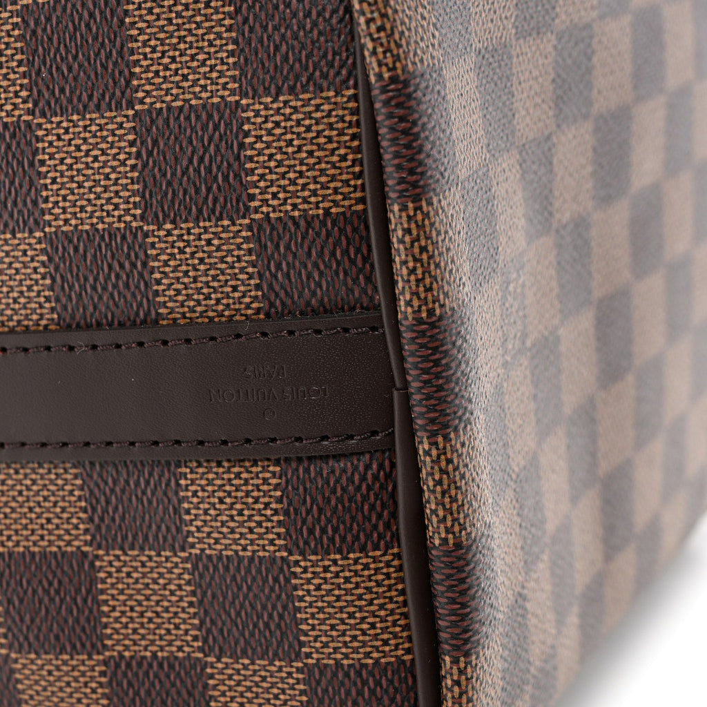 Damier Ebene Speedy Bandouliere 25