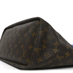 Monogram Inside Out Neverfull Bandouliere MM Gaston Blue