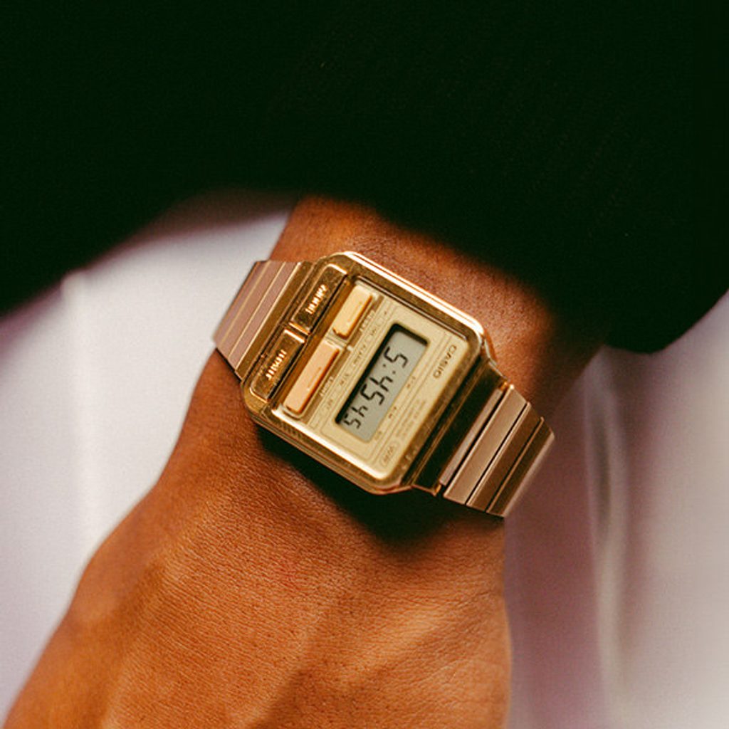 Casio Classic Vintage Unisex Gold Watch