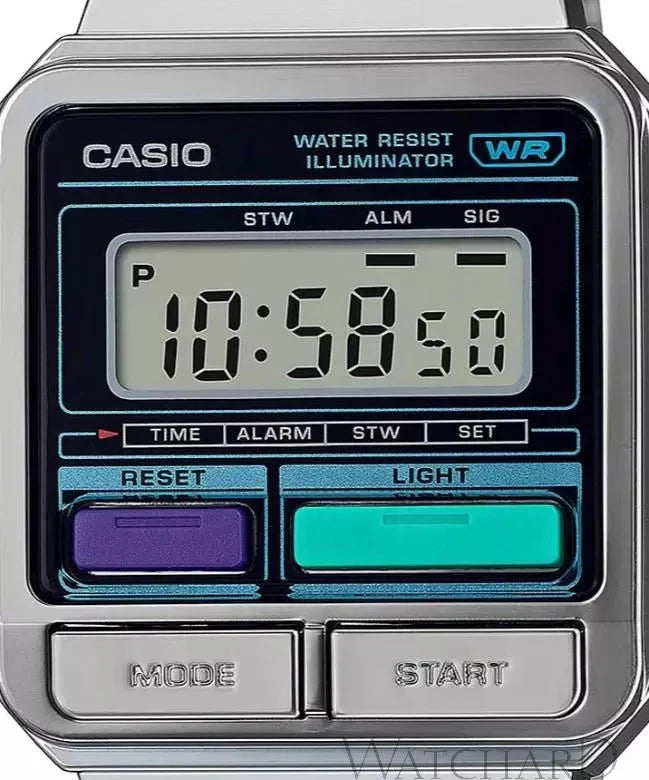 Casio Classic Vintage Unisex Silver Watch