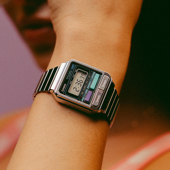 Casio Classic Vintage Unisex Silver Watch