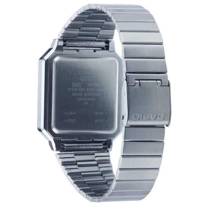 Casio Vintage Unisex Silver Watch