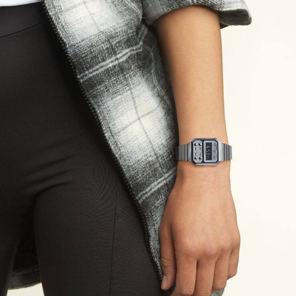 Casio Vintage Unisex Silver Watch