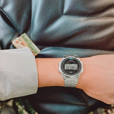 Casio Vintage Unisex Silver Watch