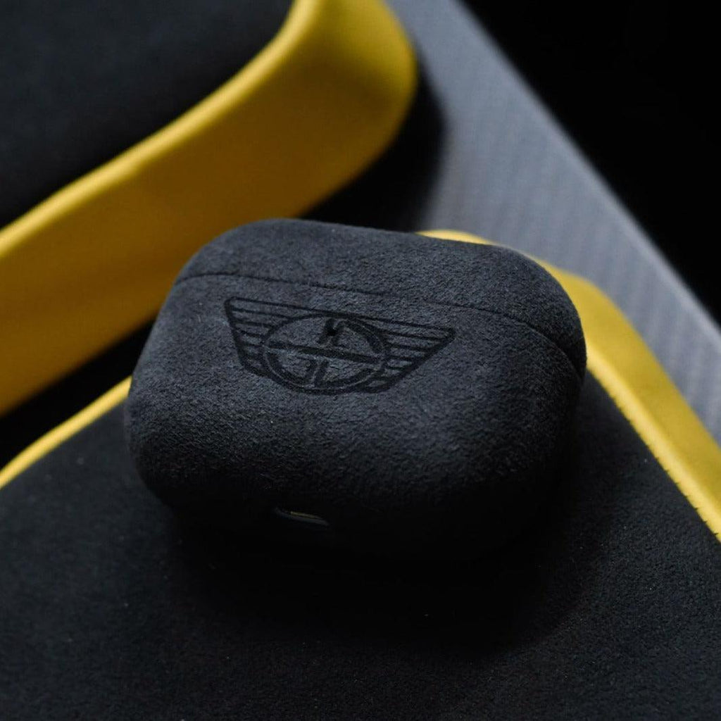 Donkervoort - AirPods 1/2 Gen Alcantara Case - Space Grey