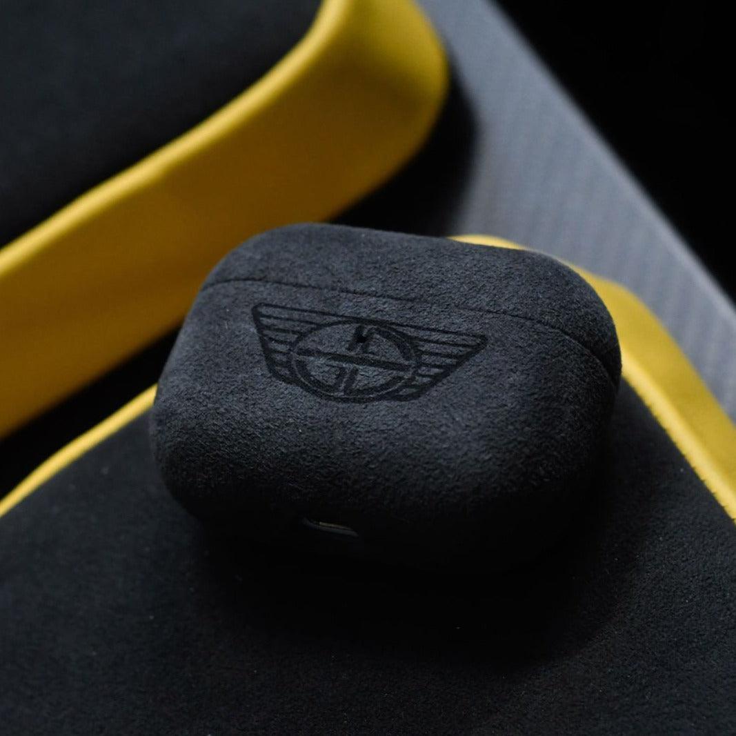 Donkervoort - AirPods Pro (2nd Generation) Alcantara Case - Space Grey