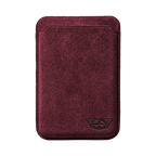 Donkervoort - Alcantara MagSafe Wallet - Wine Red