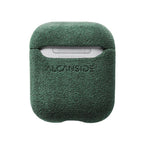 Donkervoort F22 - AirPods 1/2 Gen Alcantara Case - Midnight Green