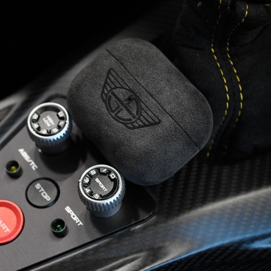 Donkervoort F22 - AirPods Pro (2nd Generation) Alcantara Case - Space Grey