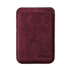 Donkervoort F22 - Alcantara MagSafe Wallet - Wine Red
