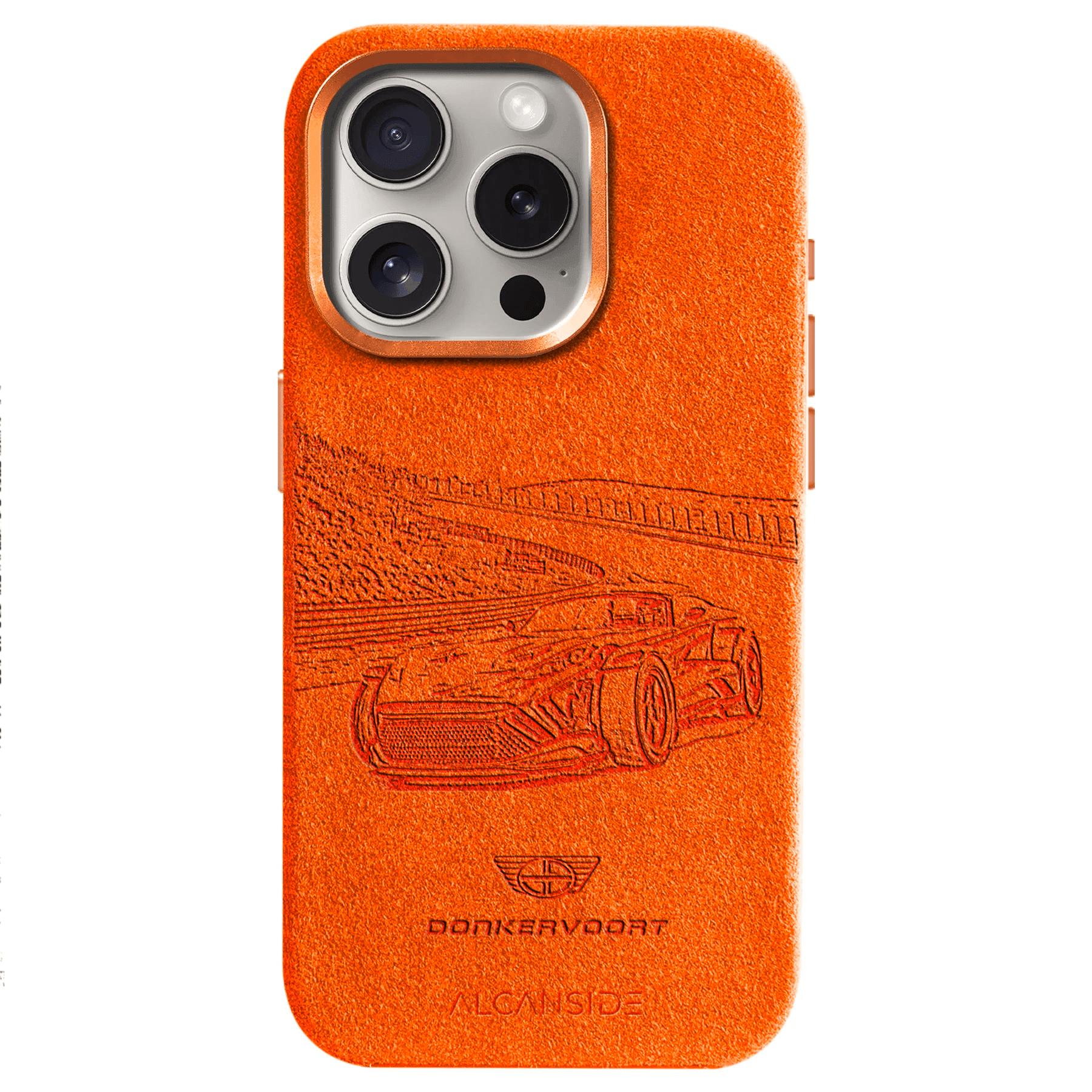 Donkervoort F22 Limited Edition Zandvoort 2 - iPhone Alcantara Case - Orange