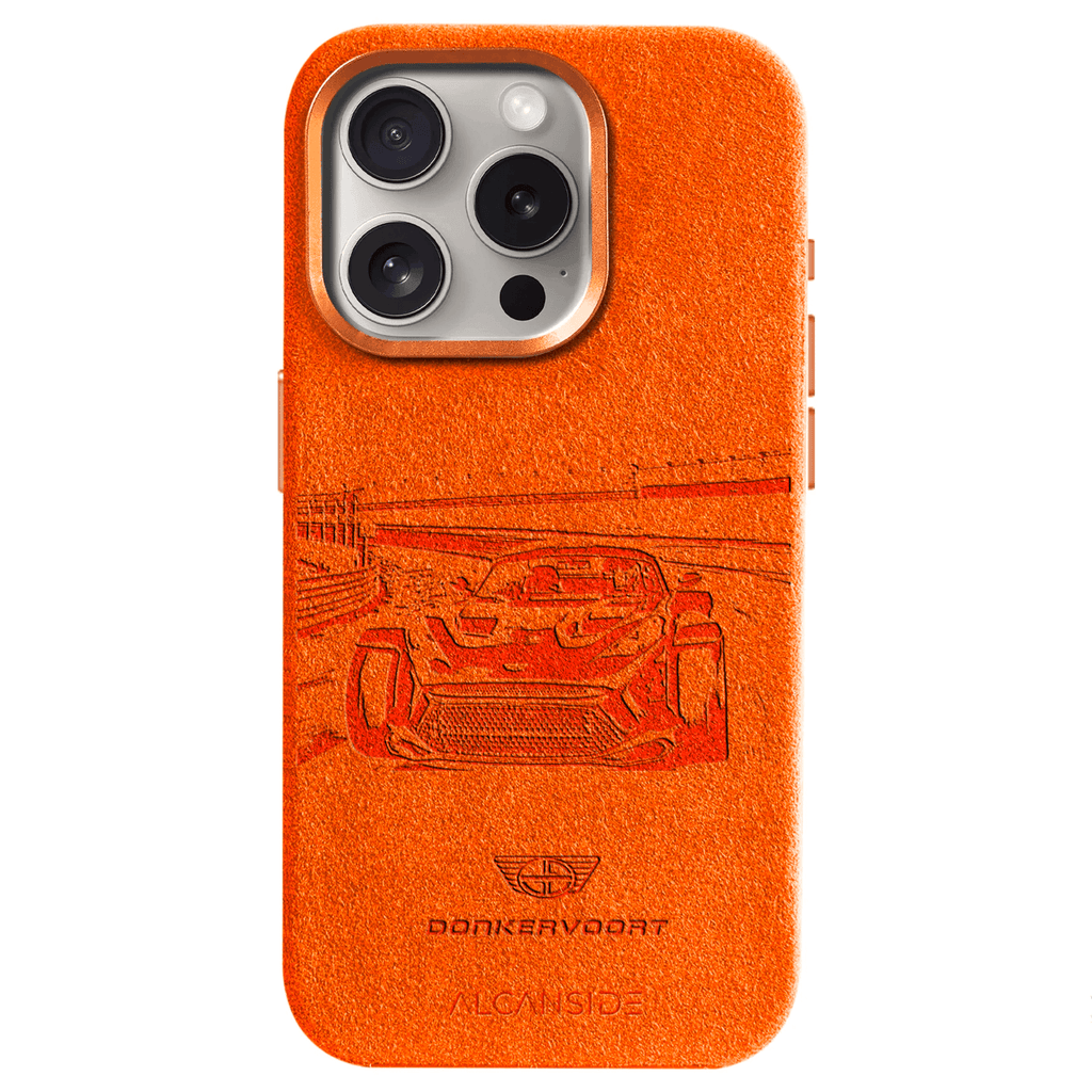 Donkervoort F22 Limited Edition Zandvoort - iPhone Alcantara Case - Orange