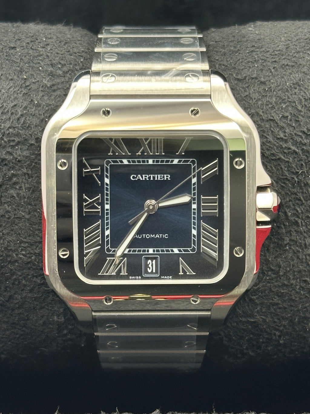 Cartier Santos De Cartier WSSA0071 Blue Dial Large - 2025