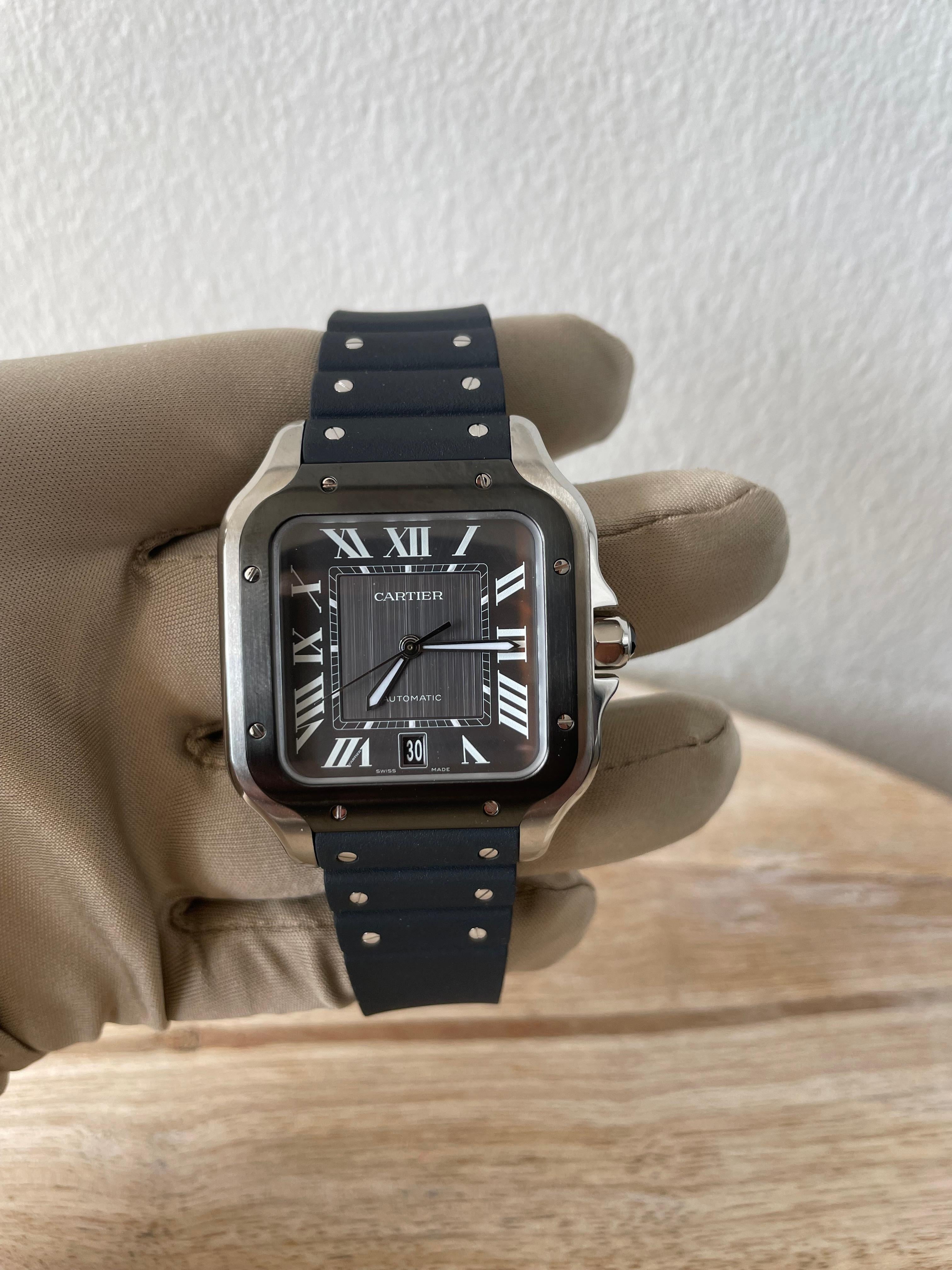 Cartier Santos De Cartier WSSA0037 Gray Dial Large - 2025