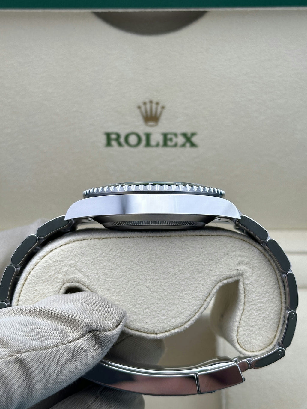 Rolex Steel Submariner Date - The Starbucks - Green Bezel MK1 - Black Dial - 126610LV