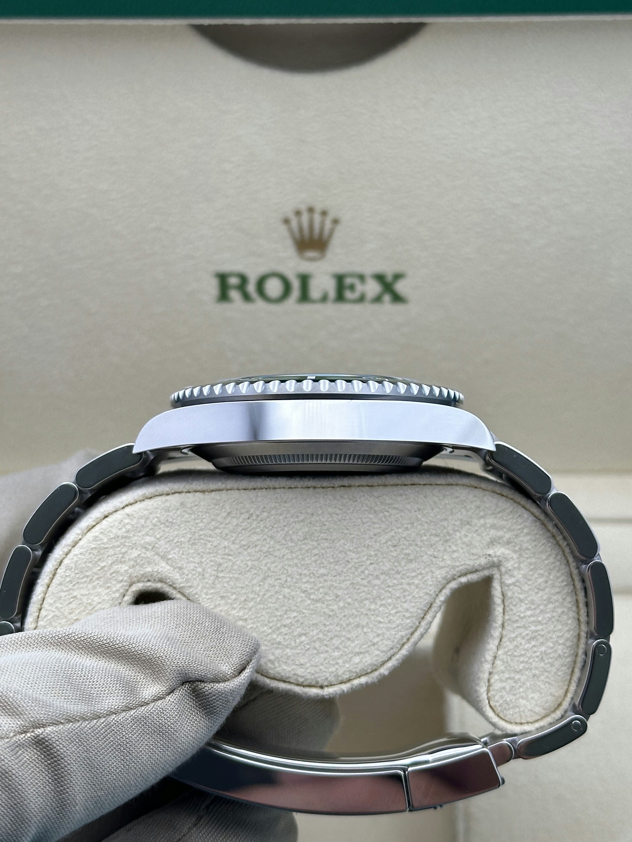 Rolex Steel Submariner Date - The Starbucks - Green Bezel MK1 - Black Dial - 126610LV