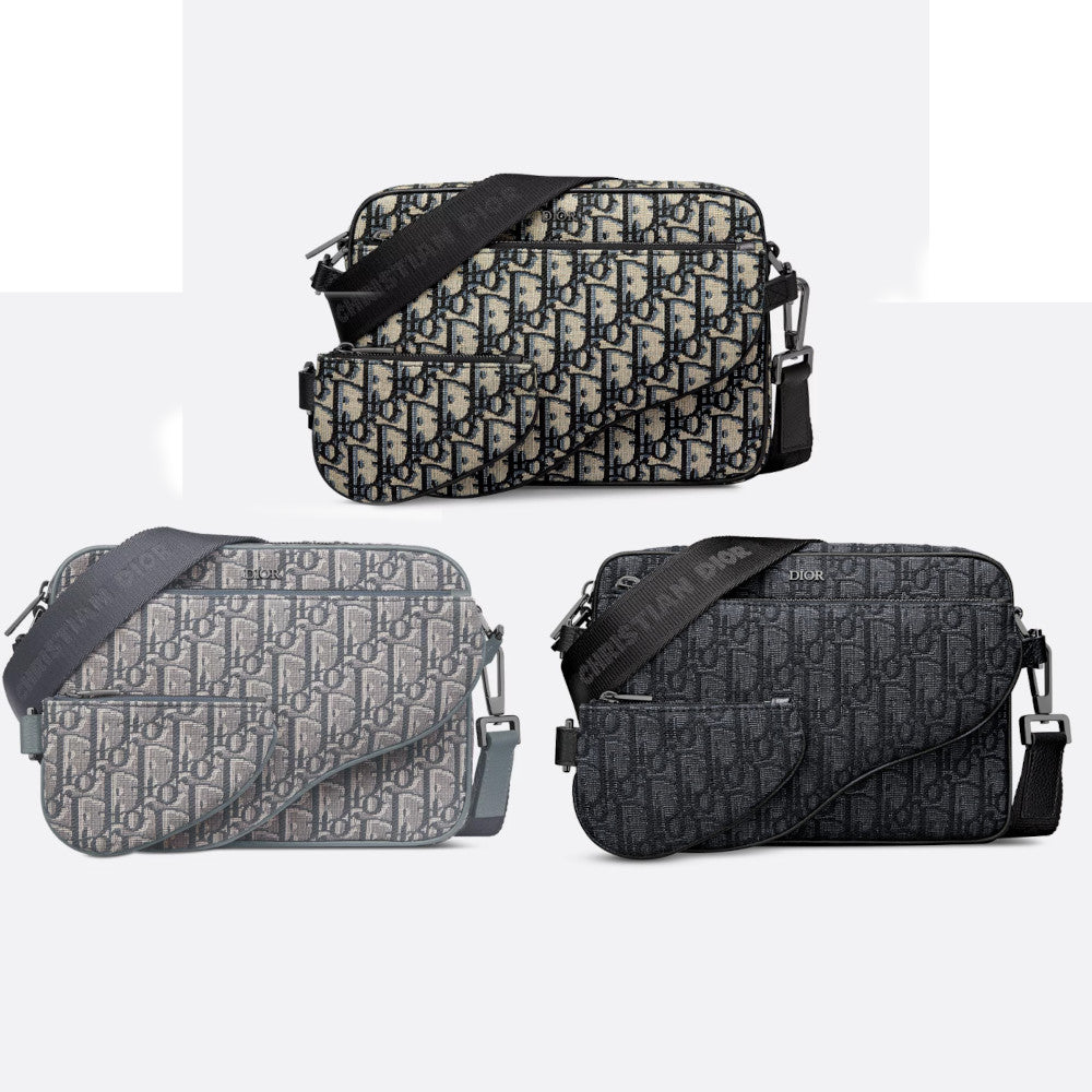 Satteltasche mit drei Fächern