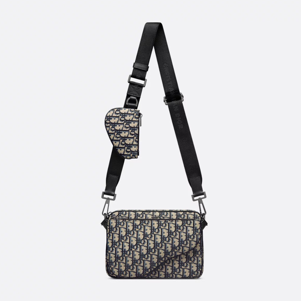 Satteltasche mit drei Fächern